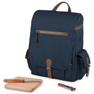 Saks Fifth Avenue Navy Moreno Wine & Cheese Tote - Brand NWT